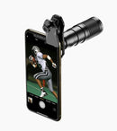 APEXEL 6 in 1 Phone Lens Kit - 22X Telephoto Lens, 205° Fisheye Lens, 120° Wide Angle Lens & 25X Macro Lens