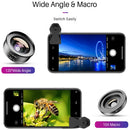 Apexel Mobile Phone Lens 2 In 1 Lens Kit 120° Wide-angle 10X Macro Lens