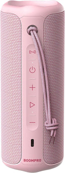 Bluetooth Speaker 36W Portable Speaker with Stereo Sound Base, Bluetooth 5.3 Wireless IP7x Waterproof Speaker Pink