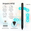 Digital Drawing Tablet 16.5x10cm with Pen Windows Mac Android Chrome