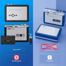 EZCAP Bluetooth cassette player, Walkman tape player with 3.5 mm output and headphones