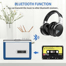 EZCAP Bluetooth cassette player, Walkman tape player with 3.5 mm output and headphones