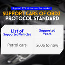 FNIRSI FD10 OBD2 Fault Code Reader and Car Diagnostic Tool, for iOS & Android