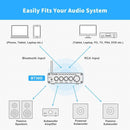 Fosi Audio BT30D-S Bluetooth 5.0 Stereo Audio Receiver Amplifier 2.1 Channel Hi-Fi Class D Integrated Amp 2X50 Watt