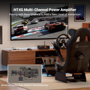 Fosi Audio HT4S Bluetooth Amplifier for Outdoor Speakers, 4-Channel Power Amplifier