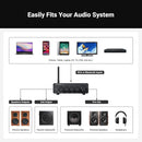 Fosi Audio Hi-Fi Bluetooth 5.0 Stereo Audio Receiver Förstärkare 2.1 Channel Mini Class D Integrated Amp 2X165W