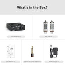 Fosi Audio P2 Headphone Amplifier Vacuum Tube Headphone Amplifier Mini Hi-Fi Stereo Sound