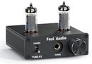 Fosi Audio P2 Headphone Amplifier Vacuum Tube Headphone Amplifier Mini Hi-Fi Stereo Sound