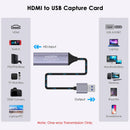 HDMI 4K 30Hz to USB3.0 adapter for video recording USB-A and USB-C