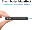 Maiwo K1687P M.2 PCIe NVMe SSD till USB3.2 Gen2 10Gbps USB-C extern lagringskabinett 2230-2242-2260-2280 NGFF M-Key support UASP, TRIM och 6Gbps SATAIII