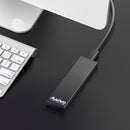 Maiwo K1688S M.2 SATA SSD till USB C GEN1 5Gbps extern Lagringskabinett B-Key och B&M-Key aluminium