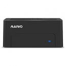 Maiwo K308C USB C 3.2 Gen2 10Gbps Docking Station for 1pc 2.5 3.5 SATA HDD SSD up to 14TB with support for UASP, Support for SATAIII 6Gbps