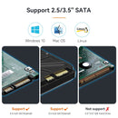 Maiwo K308H USB 3.1 GEN1 5Gbps Docking Station for 1pc 2.5-3.5 SATA HDD SSD up to 14TB with support for UASP 3xUSB3.1 hub