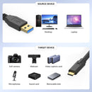 NÖRDIC 10m USB-A 3.2 GEN1 to USB-C 5Gbps Active Extension Cable