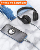 NÖRDIC 1,2m USB-C to 3.5mm Headphone Audio Aux Jack Cable