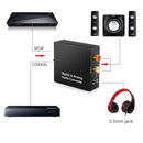 NÖRDIC 192KHz Digital to Analog audio converter, Toslink and Coaxial to RCA L/R and 3.5mm AUX D/A convertor