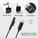 NÖRDIC 1m Charging cable for Microsoft Surface 15V3A 45W