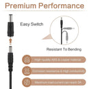 NÖRDIC 1m Power cable USB to DC with 11 connectors USB DC Power