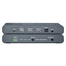 NÖRDIC 1 til 2 HDMI 2.1 extractor med HDMI Audio SPDIF Stereo Dolby Atmos, DTS Master