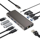 NÖRDIC 1 to 11 Docking station 1xHDMI 4K60Hz 5xUSB3.0 5Gbps 1xRJ45 1xPD100W