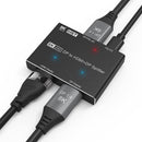 NÖRDIC 1 to 2 splitter 1xDisplayport to 1xHDMI and 1xDisplayport 8K30Hz support for MST and HDR