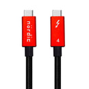 NÖRDIC 2.5m Thunderbolt 4 USB-C cable 40Gbps 100W charging 8K video compatible with USB 4 and Thunderbolt 3