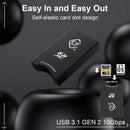 NÖRDIC USB-A,USB-C Kortläsare 2 Slot CFexpress Typ B SD 4.0 UHS-II