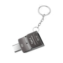 NÖRDIC 2 in 1 OTG USB3.1 A adapter to USB-C with card reader 2TB TF / Micro SD / Micro SDHC / Micro SDXC
