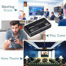 NÖRDIC 4K 60Hz HDMI switch 2 to 1 with audio extractor Toslink HDR HDCP2:3 ARC/eARC 7.1 audio