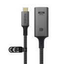 NÖRDIC 50cm USBC to DP 1.4 cable 8K30Hz 4K120Hz 32.4Gbps