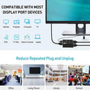 NÖRDIC 8K30Hz Displayport switch 2 to 1 and splitter 1 to 2, 4K120hz