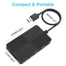 NÖRDIC USB-A Kortläsare 5 Slot CF, SD, MicroSD, MS, XD, 3xUSB-A UHS-I