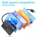 NÖRDIC USB-A Kortläsare 5 Slot CF, SD, MicroSD, MS, XD, 3xUSB-A UHS-I