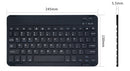 NÖRDIC Bluetooth 5.0 Keyboard 78 keys IOS Android Windows US Layout