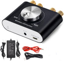 NÖRDIC Bluetooth 5.0 Stereo amplifier digital Audio Class D amplifier 2x50W AUX/USB/BT silver