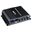 NÖRDIC Bluetooth 5.0 stereo 2.1 amplifier 4X40W+50W RMS amplifier 2 speakers and subwoofer with USB and SD media player input
