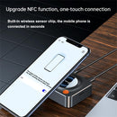 NÖRDIC Bluetooth 5.1 receiver, with NFC, TF card slot, 3.5mm AUX/RCA, Low latency wireless audio adapter for home music streaming stereo system