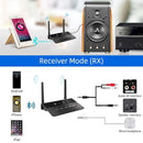 NÖRDIC Bluetooth 5.2 wireless transmitter and receiver DAC Qualcomm aptX Adaptive aptX HD 3.5mm AUX RCA