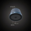 NÖRDIC Bluetooth 5.3 speaker with magnet 3W IPX6 blue