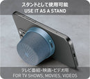 NÖRDIC Bluetooth 5.3 speaker with magnet 3W IPX6 blue