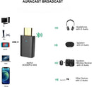NÖRDIC Bluetooth 5.4 Audio Transmitter aptX LL/HDAdaptive, Auracast 24-bit 96 kHz Audio