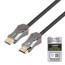 NÖRDIC CERTIFIED CABLES 5m Ultra High Speed HDMI 2.1 8K 60Hz 4K 120Hz 48Gbps Dynamic HDR eARC VRR Nylon Braided Cable Gold Plated Connectors
