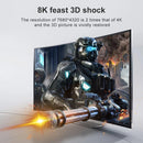 NÖRDIC Displayport 3 till 1 switch eller 1 till 3 splitter DP1.4 8K30Hz 4k120Hz 32.4Gbps