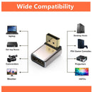 NÖRDIC Displayport-adapter hane till hona 8K60Hz 4K144/120/60hz