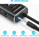 NÖRDIC GEN 3.2 USB-C och USB-A powered Hubb 7ports 3x10Gbps 4x5Gbps 1m kabel individuell switch