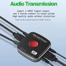 NÖRDIC HDMI 4K120Hz 8K60Hz extractor HDMI to 1xHDMI 2xToslink 1xStereo RL HDCP2.3 HDR10 EDID