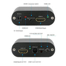 NÖRDIC HDMI Extractor HDMI to HDMI, Toslink and 3.5mm stereo with ARC, 4K 60Hz Dolby 3D