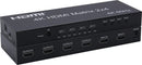NÖRDIC HDMI Switch 2 to 4 with Audio Extractor, 4Kx2K in 60Hz, HDCP 2.2