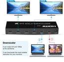 NÖRDIC HDMI Switch 2 to 4 with Audio Extractor, 4Kx2K in 60Hz, HDCP 2.2