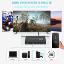 NÖRDIC HDMI scaler switch 4 to 1 with Multiviewer 4K30hz HDCP1.4
